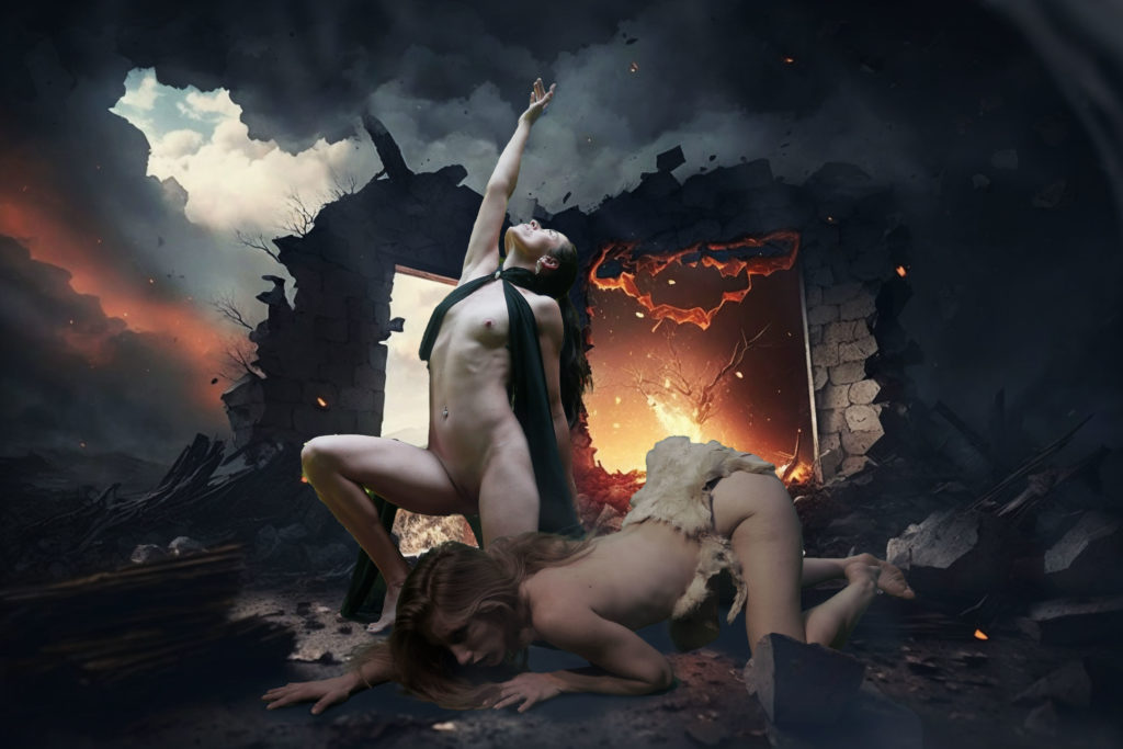 Olinka and Rachel - Devaastaion